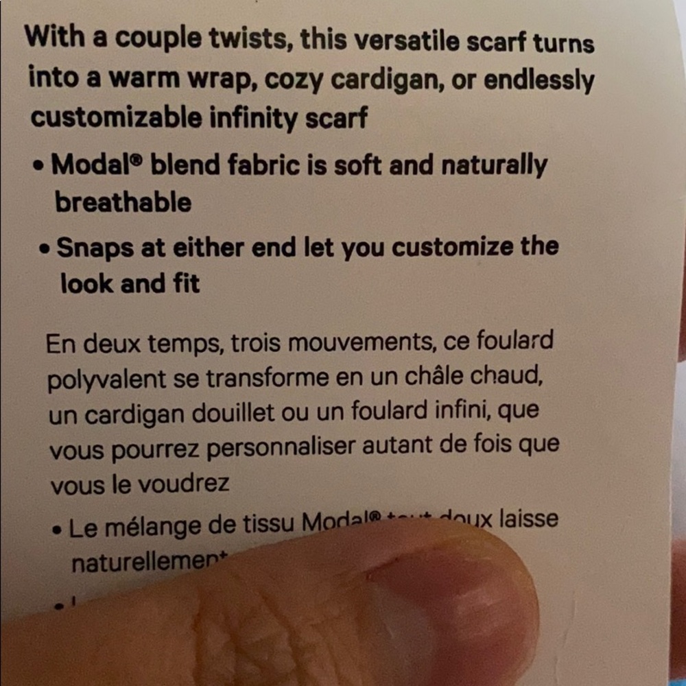 Lululemon Scarf - Picture 4 of 6